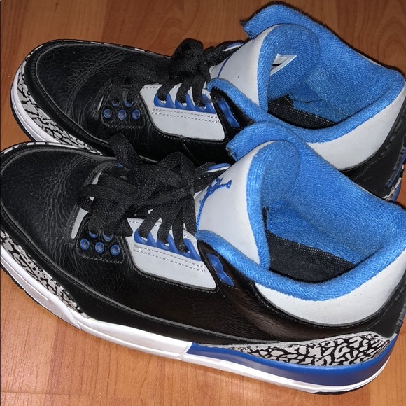 Nike Air Jordan Retro 3 (Sport Blue) - Picture 1 of 2